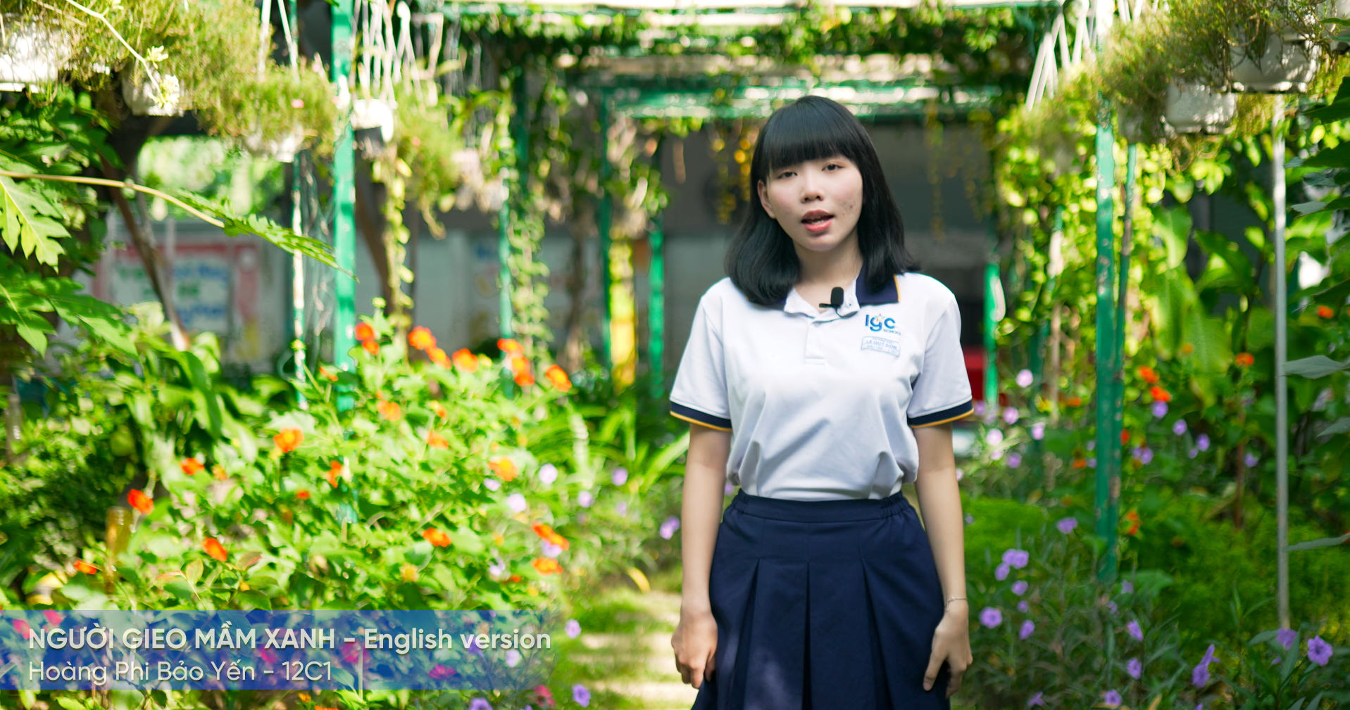 “Người Gieo Mầm Xanh” – phiên bản tiếng Anh từ chính học sinh Lê Quý Đôn – Tân Mai