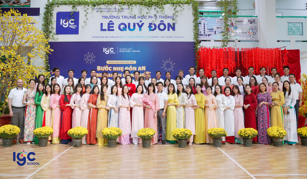 “NHƯ HOA MÙA XUÂN” – KHOẢNH KHẮC TƯƠI ĐẸP TẠI LÊ QUÝ ĐÔN – TÂN MAI