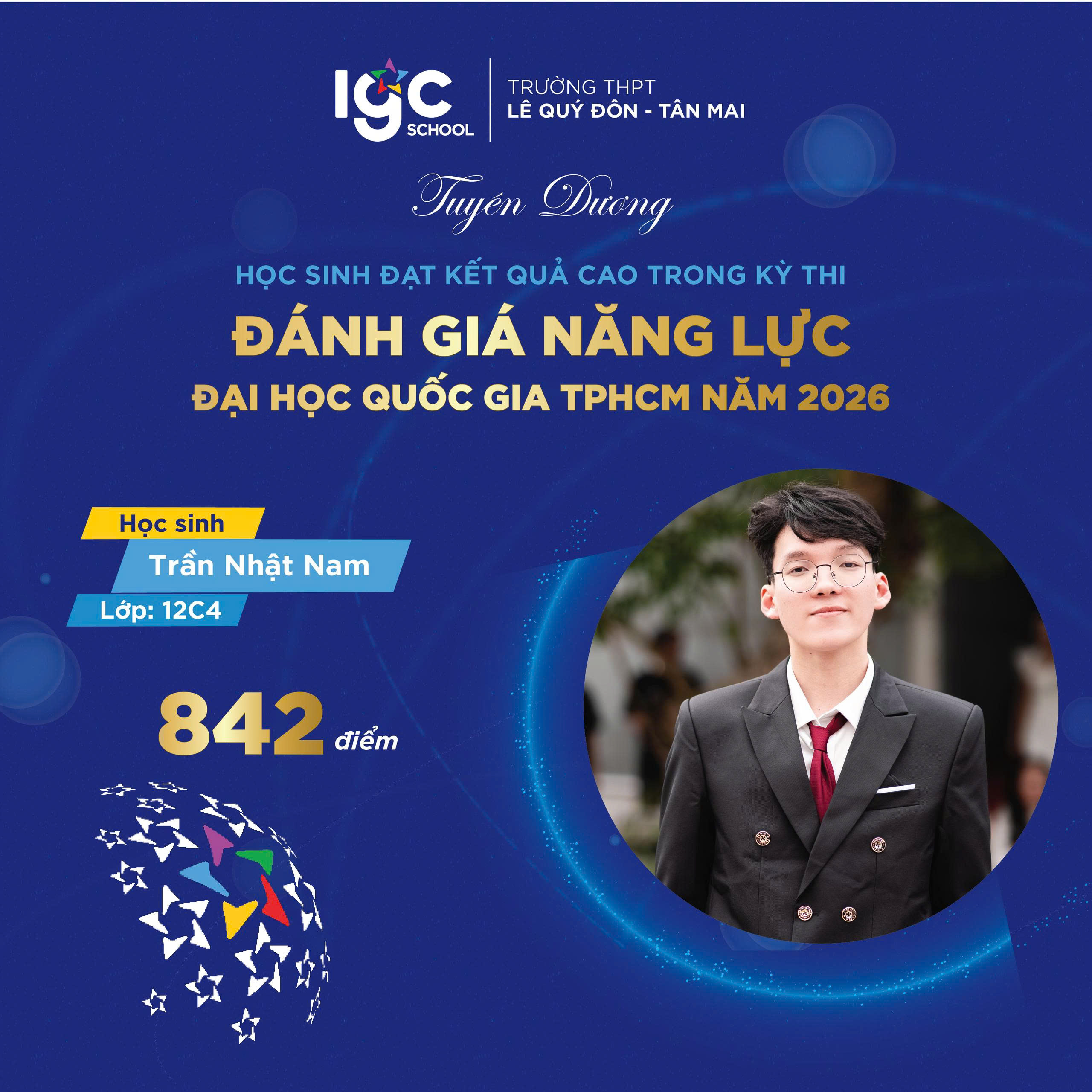 CHÚC MỪNG NHỮNG GƯƠNG MẶT XUẤT SẮC TRONG KỲ THI ĐÁNH GIÁ NĂNG LỰC 2026