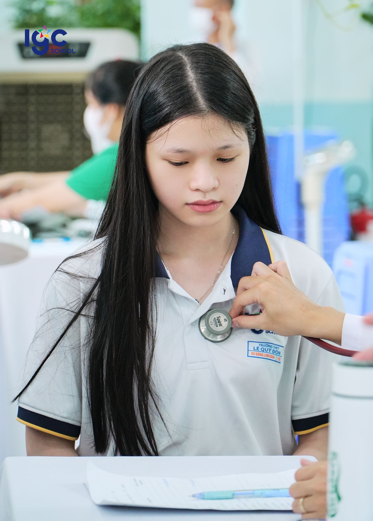 KHÁM SỨC KHỎE ĐỊNH KỲ CHO HỌC SINH 3 KHỐI